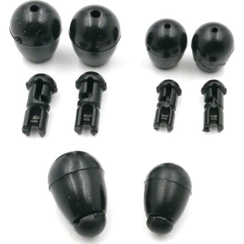 Carp fishing Black Color 20 Set quick change beads method feeder line holder terminal tackle lures camo beads accessories baits