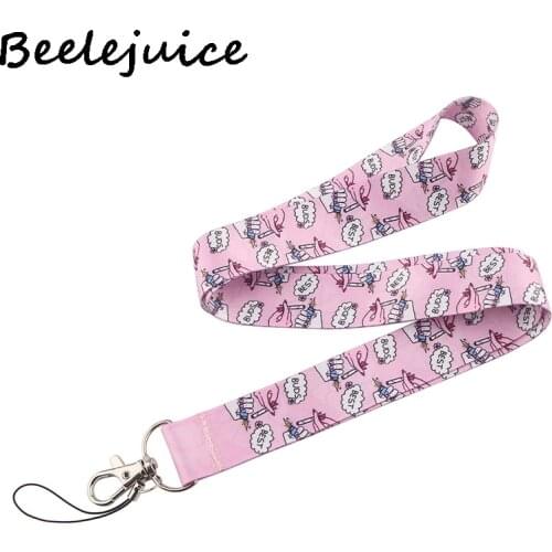 Best Friends Lanyard for Keys Phone Cool Neck Strap Lanyard for Camera Whistle ID Badge Cute webbings ribbons Gifts Decorations