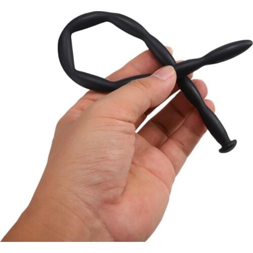 Silicone horse eye stick to expand the urethra blockage to stimulate the plunger masturbation male adult sex toys porno sex