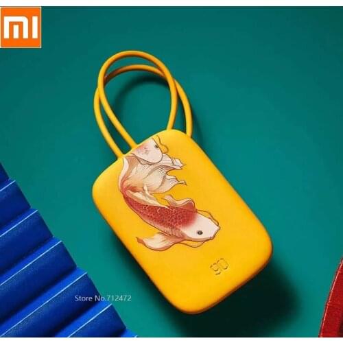 Xiaomi Fashion Light Travel Silicone Luggage Tag Holder ID Address Boarding Label Anti-stain Anti-lost Card