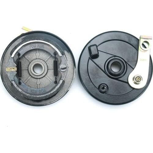 200*50 and 10*2 Drum Brake Assembly with Brake Cover for 8 Inch and 10 Inch Electric Scooter/ Wheel Hub Drum Brakes Accessories