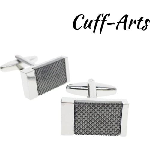 Cufflinks for Mens Recangel Classic Cufflinks Shirt Cuff links Gifts for Men Gemelos Les Boutons De Manchette by Cuffarts C20177