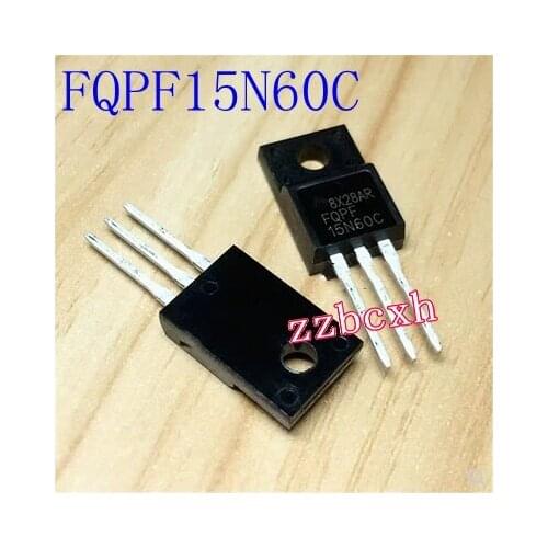 10PCS/LOT New original In Stock FQPF15N60C TO-220F