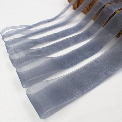 10 Yards solid color net organza ribbon Wedding Party Decoration Craft Decorations , DIY Handmade Materials