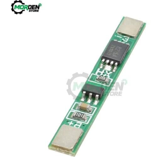 2Pcs Li-ion Lithium Battery Charge Protection Board 18650 Battery PCB BMS 1S 3.7V 2.5A Motor Lipo Cell Module Battery Balancer