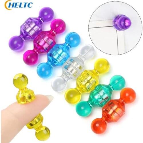 4 Pcs/Set Pushpin Neodymium Magnets Cones Magnets Super Magnet Pinboard Office Random