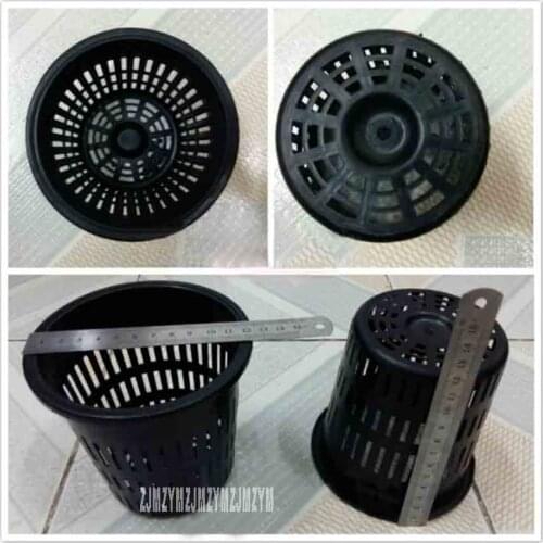 40PCS\LOT 125# Mesh Plant Pot, Plastic Flower Pot ,Porous Basin -Gardening Net Cups Pots for Orchids / Aquaculture / Hydroponics