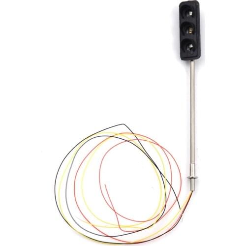 6cm Metal Traffic Signal Pedestrian Crossing LED Light Model 3V Train Railway Architecture Diorama Scenery Layout Learning Toy