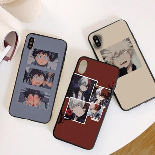 For Samsung Galaxy A52 A32 A50 A51 A70 A71 A72 A31 A21S A10 A91 A42 A20e A40 A7 2018 A750 A12 A02s Anime My Hero Academia Case