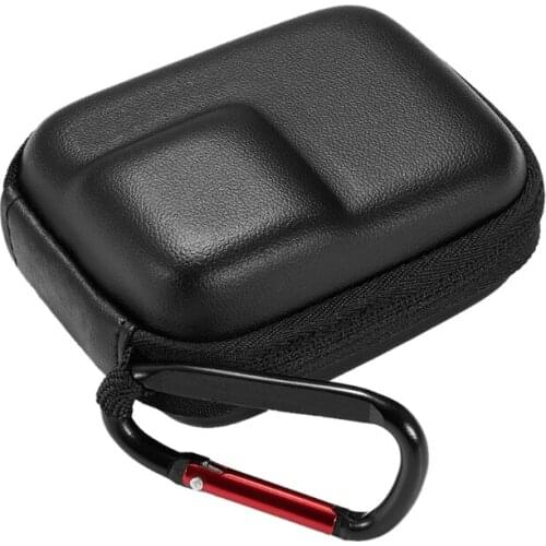 Mini Carrying Case with Carabiner Loop for Hero 9, 8, 7 Sports Cameras, Compatible with Osmo/Yi 4K Camera