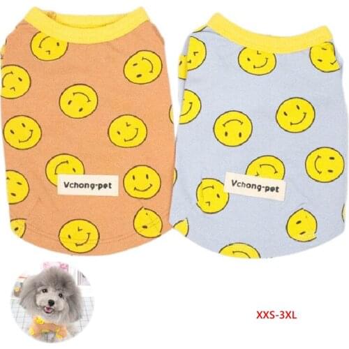 Chihuahua Clothes Summer Cat Clothing Doggie Puppy Small Dog Costumes T-shirt Pajamas Yorkshire Pomeranian Poodle Pet Apparel