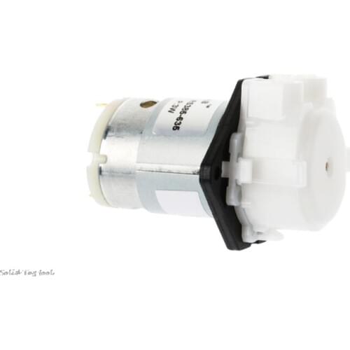 DC 12V D3 Peristaltic Dosing Pump 3x5mm DIY Head Tube For Lab Analytical Liquid