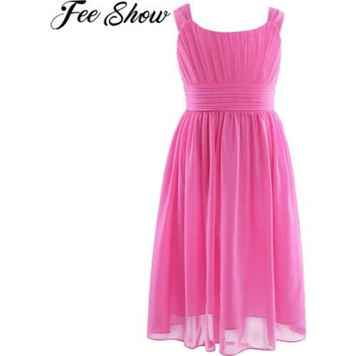 Kids Girls Dress Ball Gown Prom Formal Dress for Party and Wedding Birthday First Communion Summer Girls Dresses