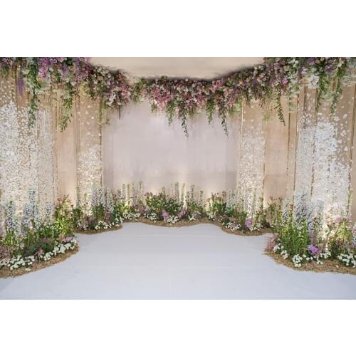 3D flower wallpaper photo background vinyl fotografia wedding photography shots backdrops for photographer studio props lv-788