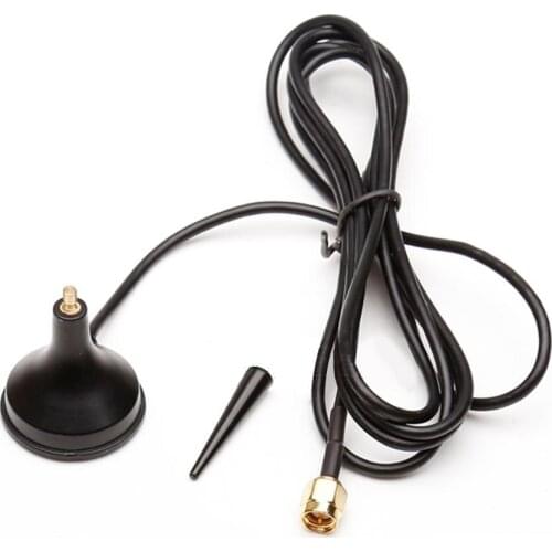 1PC 2.4G/5Ghz dual band wifi antenna 3dbi small sucker aerial with SMA male connector NEW wholesale