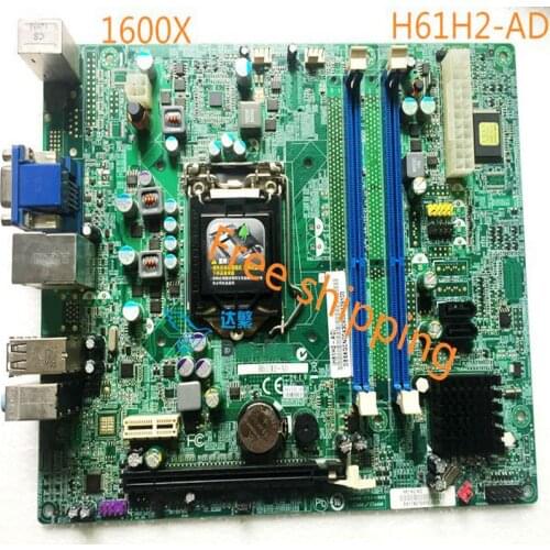 H61H2-AD For ACER SX2855 1600X B430 XC600 Desktop Motherboard LGA1155 Mainboard 100%tested fully work