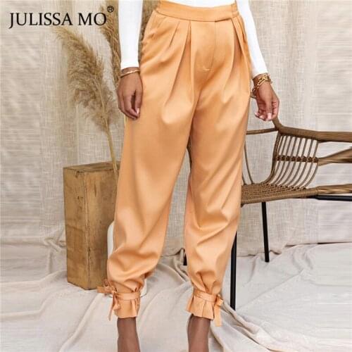 JULISSA MO Women's Trousers Harem Pants