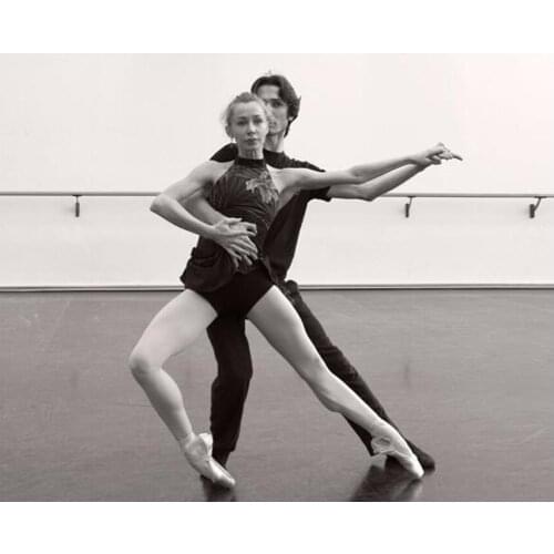 Square Rhinestone Home Decor DIY Diamond painting"ballet lovers"3D cross stitch pattern diamond embroidery bead art