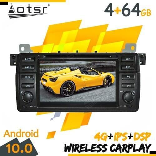 Android Tape Radio Recorder Car For BMW E46 M3 1998 1999 2000-2005 GPS Navi Multimedia Player Stereo Autoradio Carplay Head unit