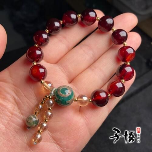 Natural real red agate bracelet with natural texture dzi jade bangle bracelet charm bangle bracelets jadeite jade jewelry
