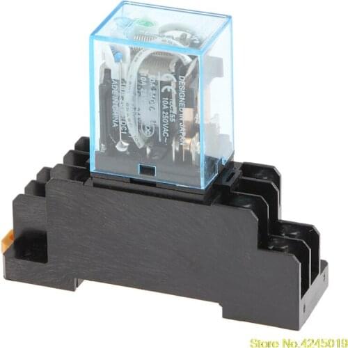 MY4NJ LY2NJ MY2NJ Power Relay Intermediate MY4N-J AC 220V DC 24V 10A 8 Pin