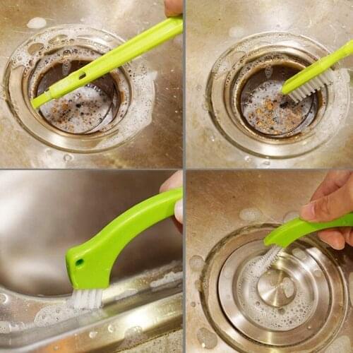 Grout Brush Grout Cleaner Brush Tile Joint Scrub Brush with Handle for Shower Bathroom Kitchen Seams Floor Lines