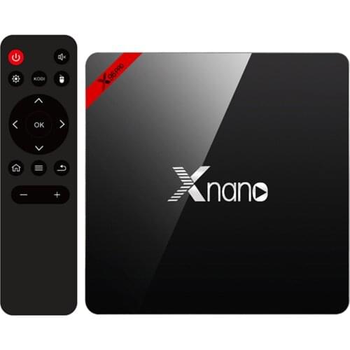 Xnano X96 Pro Smart TV Box Android 6.0 Marshmallow 4K Quad-Core Amlogic S905X WiFi Bluetooth 4.0 Support VP9 H.265 Set Top Box