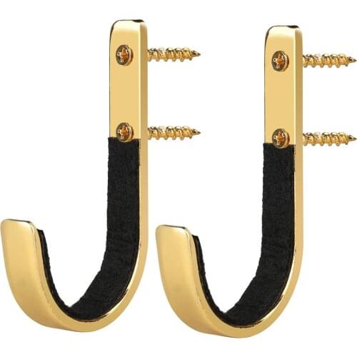 Gun Rack Storage Rifles Shotgun Hooks Wall Mount Hangers for Any Rifles Shotguns Archery Soft Padding and Heavy Duty Steel