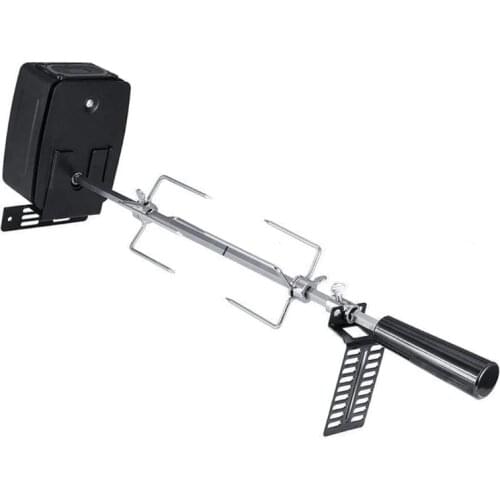 Universal Electric Barbecue Grill Slide Rotisserie Motor Bracket Portable BBQ Tool Modification Kits for Outdoor Cooking