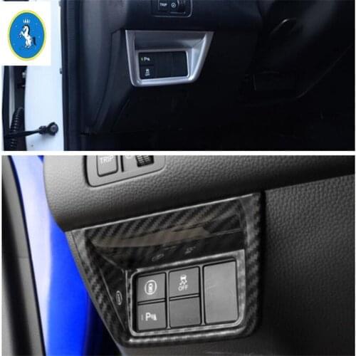 Yimaautotrims Fit For Honda Insight 2019 ABS Auto Accessory Left Side Central Control Button Switch Frame Cover Trim 1 Pcs