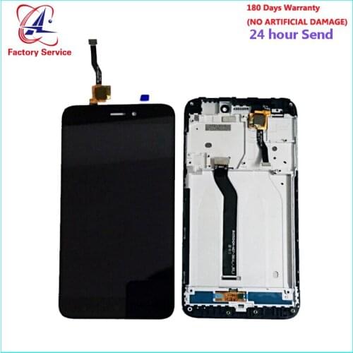 For Xiaomi Redmi 5A LCD Screen Display+Touch Screen Digitizer Sensor Assembly Replacement With Frame For Xiaomi Redmi 5A