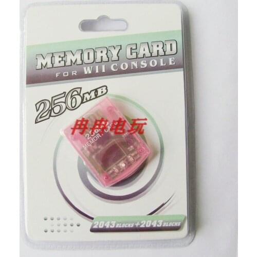 10PCS 256mb High Quality for Wii Memory Storage Card Saver 256MB For Nintend For Wii For wii memoria Xmas Gifts