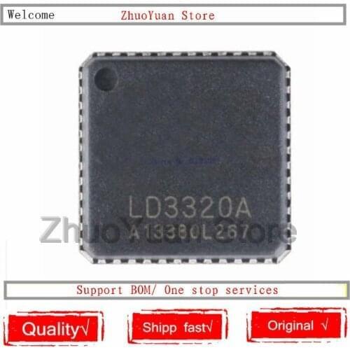 10PCS/lot New original LD3320A QFN48 IC chip