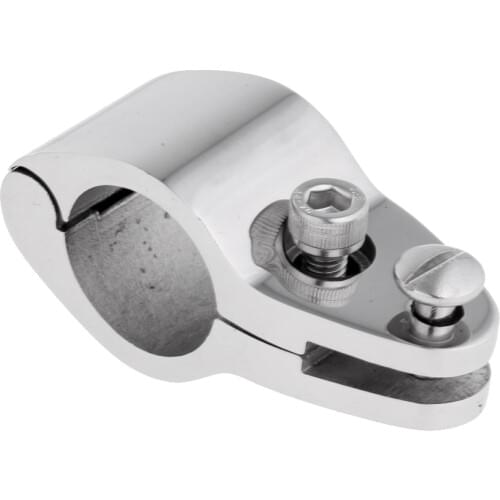 4Boat Canopy Fitting Tube Clamp Fit 22mm Tube Marine Stainless Steel