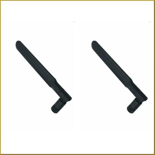 5PCS Dual-Band Wifi antenna 2.4g 5.8g 8dbi Aerial RP SMA male(hole ) Connector Amplifier WLAN Router Antenna