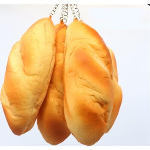 5pcs bread Squishy Slow Rising Simulation food Decoration PU Squishy Squeeze anti-stress toy pretend play kitchen toys fun gifts