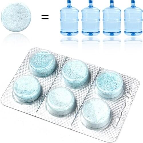 6pcs/pack New Glass Cleaner Car Auto Window Cleaning Car Windshield Cleaning Car Solid Wiper Fine Seminoma Wiper