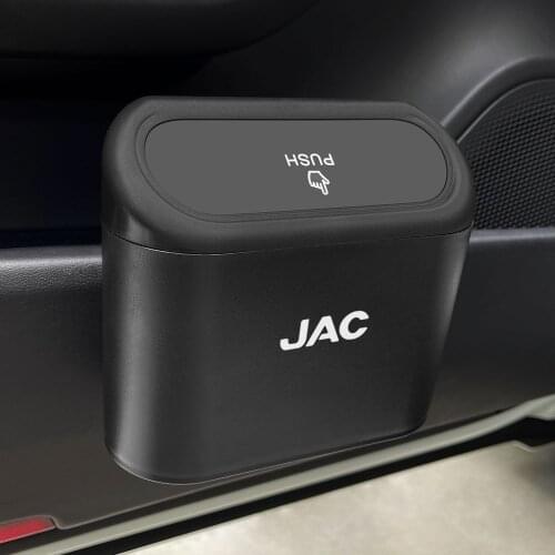 Car Trash Can Rubbish Bin For JAC Refine J3 J2 S5 A5 J5 J6 J4 Vapour S2 Garbage Organizer Storage Box Auto Interior Accessories