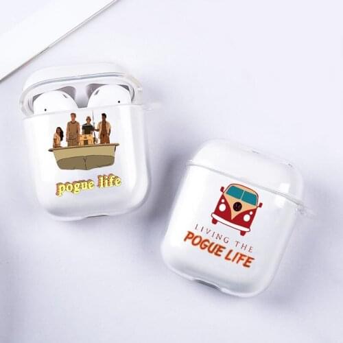Outer Banks - Livin' The Pogue Life Earphone Case for Airpods 1 2 Bluetooth Earphone Case Soft Silicone TPU Airpods Case Cover