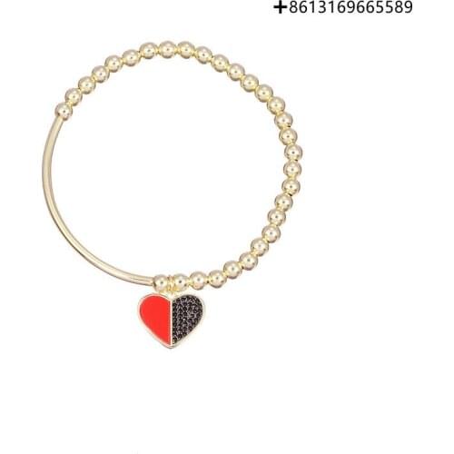 Fashion new 925 love series bracelet beaded Valentines Day gift to his girlfriend