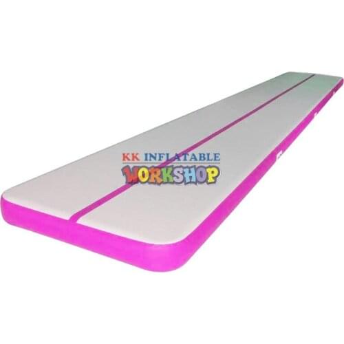 Inflatable gym mat gymnastics mattress inflatable fitness mat for exercise