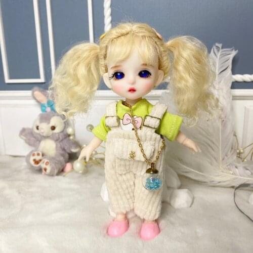 New 16cm 3D Eyes Princess Dolls Toys with Accessories Clothes Jewelry Movable Jointed Girl Doll Toy Childrens Toys Girl