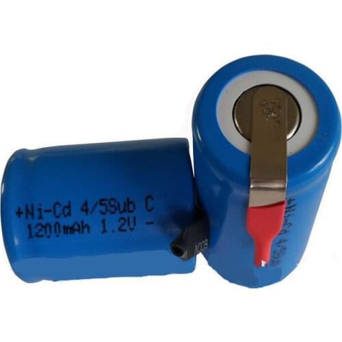 New 1.2V NI-CD 4/5SC1200MAH Electric Push Cell Electric Scissors Battery for Razor Battery toys Battery Rechargable Battery