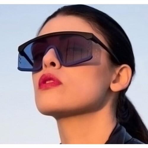 Retro Oversized Square Sunglasses Women 2020 Luxury Brand Trendy Black Pink Glasses High Quality Big Women Shades okulary UV400