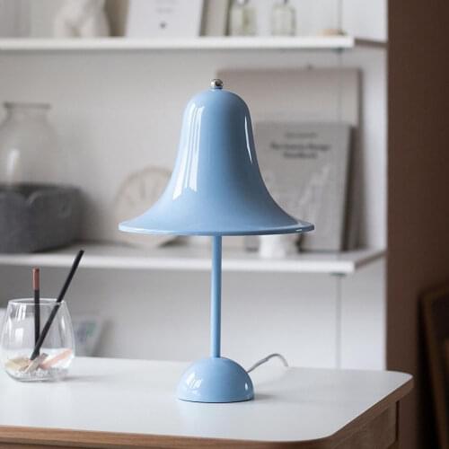 Bedside Table Lamp LED Bedroom Desk Lamp Decoration Multi-color Light Luxury Danish Lamps Simple Nordic