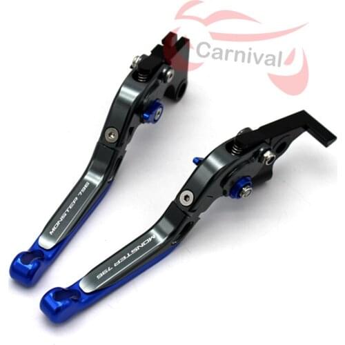 Adjustable motorcycle brake clutch levers forDucati HYPERMOTARD 796 2010 2011 2012 short only with hand protectors