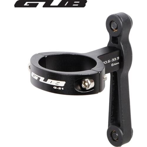 GUB G-21 Bicycle Bottle Cage Adapter Cycling Bike Water Rack Clip Handlebar Seatpost Holder Clips Biciclet Aluminum Plastic 38g