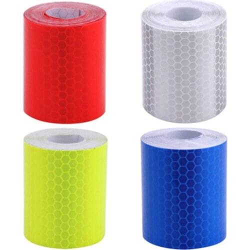 5cm*300cm Car Reflective Tape Decoration Stickers Car Warning Safety Reflection Tape Film Auto Reflector Sticker on Car Styling