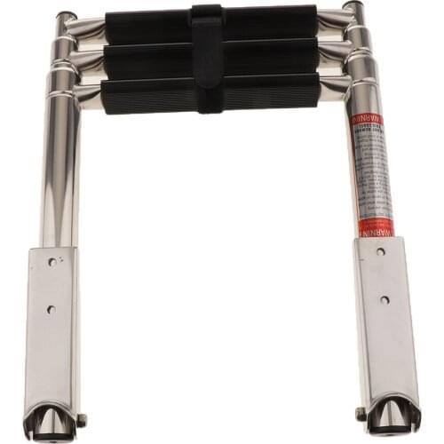 Boat Entry Telescopic Ladder for Platform Sliding Assembly, 3 Levels