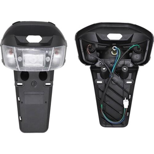 For Yamaha JOG 50 CY50 1992-2001 Clear Taillight Tail Light Lamp w/ Fender Cover